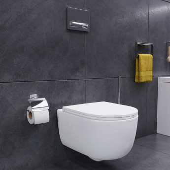 DX86C1700SC Sirius подвесной унитаз безободковый с сиденьем микролифт 