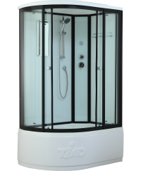 Timo Standart T-6620 Black R душевая кабина (120*85*220), шт
