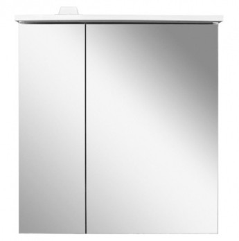 M70AMCR0601WG SPIRIT 2.0, Зеркальный шкаф с LED-подсветкой, правый, 60 см, цвет: белый, глянец 