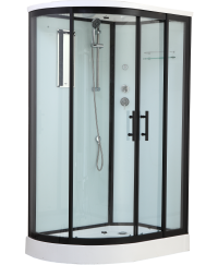 Timo Standart T-6602 Black R душевая кабина (120*85*220), шт