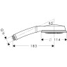 Hansgrohe  28539000  ручной душ Croma Classic 100 Multi - Hansgrohe  28539000  ручной душ Croma Classic 100 Multi