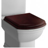 Vitra Serenada 9722В003-7204 унитаз напольный с деревянным сиденьем, механизм смыва Geberit - Vitra Serenada 9722В003-7204 унитаз напольный с деревянным сиденьем, механизм смыва Geberit
