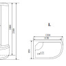 Timo Lux T-7720 L душевая кабина (120*85*220*), шт - Timo Lux T-7720 L душевая кабина (120*85*220*), шт