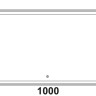 Зеркало Aralia LED 1000x700 с сенсором алюмин проф ЗЛП446 - Зеркало Aralia LED 1000x700 с сенсором алюмин проф ЗЛП446