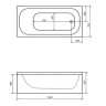 Акриловая ванна Triton Ультра 120x70 см - Акриловая ванна Triton Ультра 120x70 см
