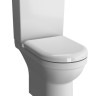 Vitra S50 9797В003-7204 унитаз безободковый Open-back, сиденье с микролифтом, механизм смыва Geberit - Vitra S50 9797В003-7204 унитаз безободковый Open-back, сиденье с микролифтом, механизм смыва Geberit