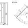 Timo Lux TL-1503 душевая кабина (102*102*230), шт - Timo Lux TL-1503 душевая кабина (102*102*230), шт