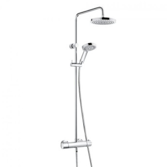 Душевая система Kludi Dual Shower System 6609505-00 с термостатом Душевая система Kludi Dual Shower System 6609505-00 с термостатом