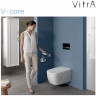 Vitra V-care 5674B003-6103 Basic унитаз безободковый интеллектуальный подвесной  - Vitra V-care 5674B003-6103 Basic унитаз безободковый интеллектуальный подвесной 