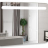 Зеркало Vesta LED 915х685 c сенсором и часами ЗЛП108 - Зеркало Vesta LED 915х685 c сенсором и часами ЗЛП108