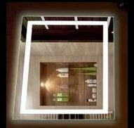 Зеркало Rimini LED 800x1200 с сенсором, вертикальное ЗЛП285 