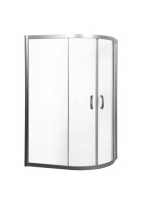 W53G-302U120MT64 BLISS L Twin Slide 120 Стекла для душ.уголок 120x80 универсальные,профиль матовый 